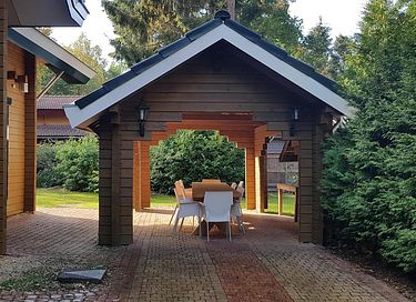 Waldhaus aus Holz mit Sauna auf der Veluwe - 23