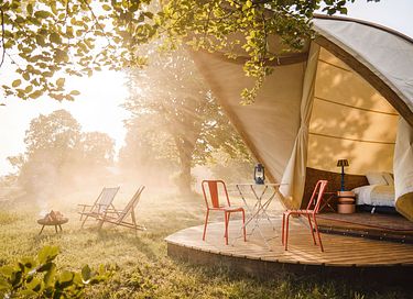 Luxury tent for 2 people in a unique location - 7