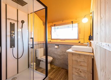Glampingzelt mit Sanitäranlagen in den Ardennen - 5