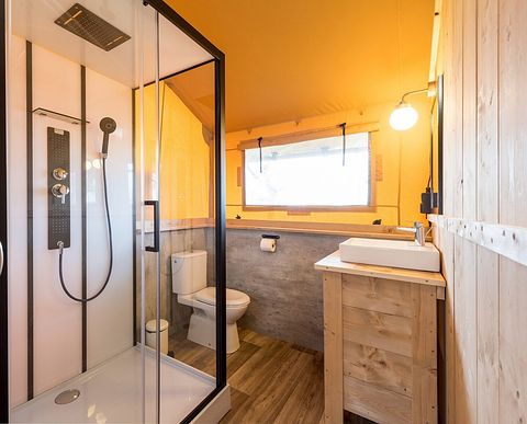 Glampingzelt mit Sanitäranlagen in den Ardennen - 5