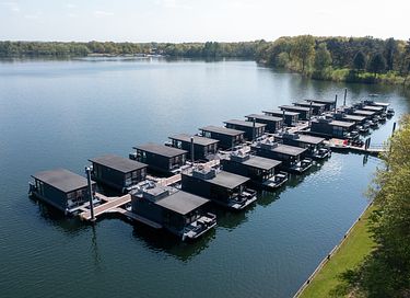 Houseboat met hottub op het water - 29