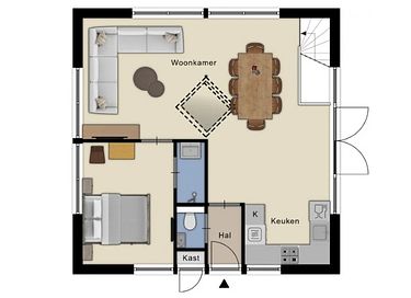 Bungalow design (8p) avec sauna privé - 10
