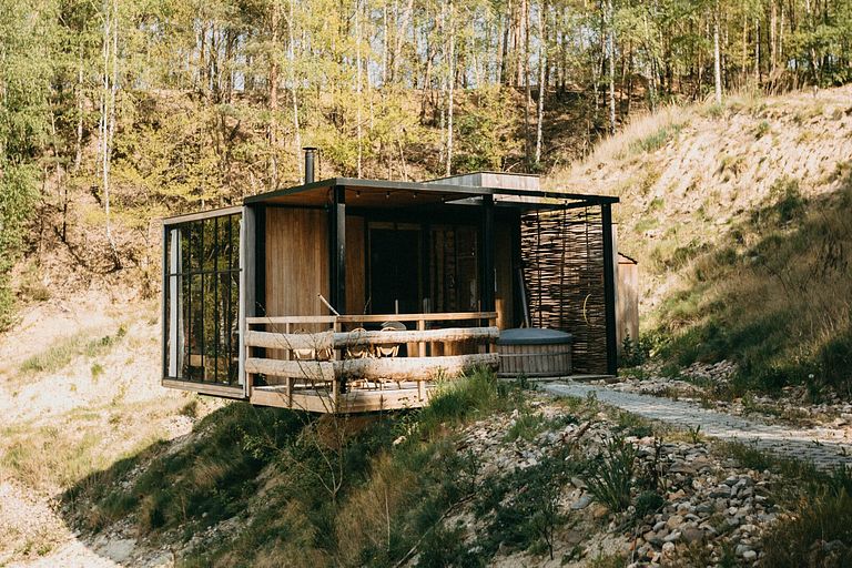 Forest cabin in Belgium with hot tub - 1