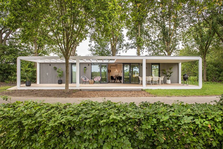 Modern forest cubes in Limburg - 1