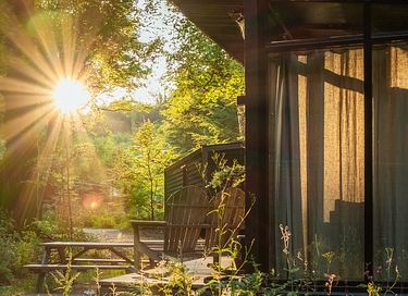 Beautiful forest cabin in small vacation park - 2