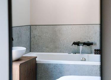 Romantische cabin met wellness - 20