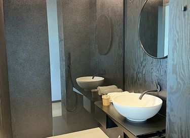 Lodge met panoramisch bad en privé hottub - 19