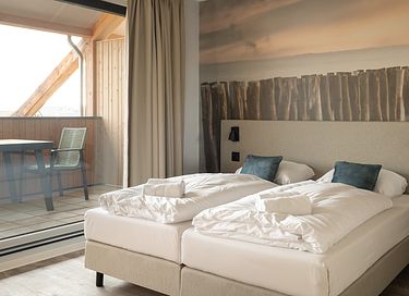 Double hotel room with balcony and view - 26