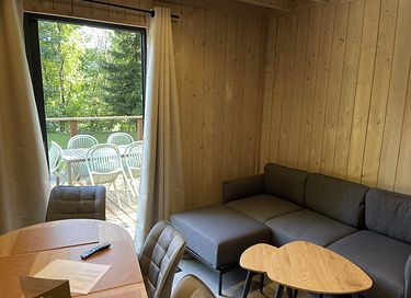 Hölzerne Ferienwohnung (6p) in den Ardennen - 5