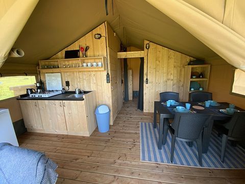 Safari tent on quiet location in Brabant - 5