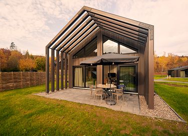 Lodge with sauna close to the Harz Mountains