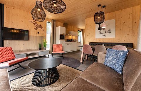 Ruime lodge voor 6 personen vlakbij zee - 5