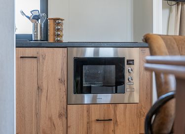 Chalet de luxe (4 personnes) sur un camping en Zélande - 13