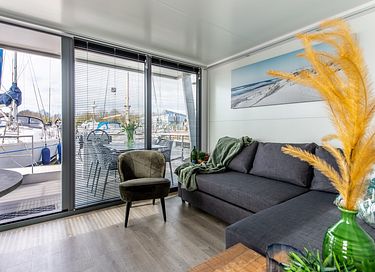 Luxe waterlodge in een jachthaven  - 5