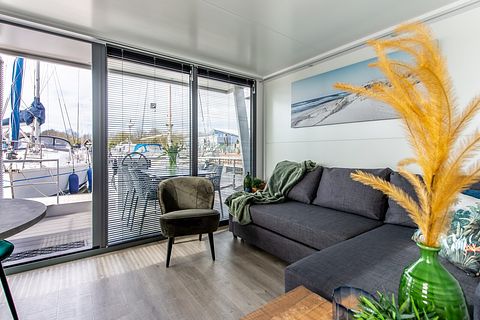 Luxe waterlodge in een jachthaven  - 5