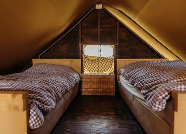 Robuste Lodge für 8 Personen mit Holzofen - 15