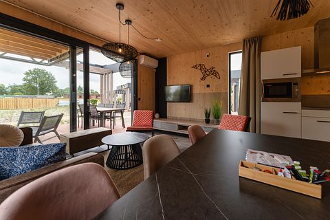 Ruime lodge voor 6 personen vlakbij zee - 4