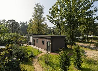 Tiny house op een vakantiepark op de Veluwe