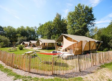 Glamping in Frankrijk omringd door bos - 2