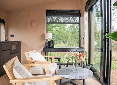Attractive wooden cabin with terrace - 2