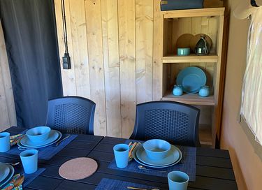 Safari tent on quiet location in Brabant - 7