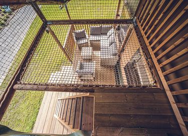 Tente de glamping pour 8 personnes avec cabine de couchage - 5