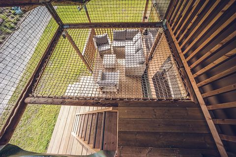 Tente de glamping pour 8 personnes avec cabine de couchage - 5