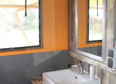 Family tent (7p) including kitchen and sanitary facilities - 9