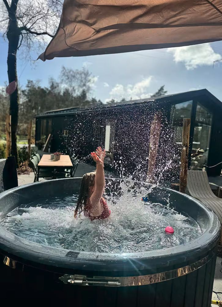 Luksuslodge med hottub og skovudsigt - 1