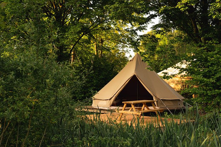 Glamping Bell tent on nice estate - 1