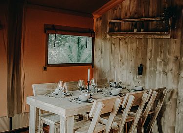 Luxe familie tent op de Veluwe - 3