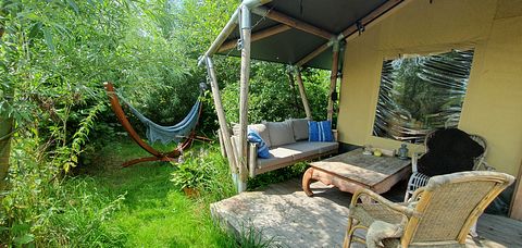 Glamping med privat hottub - 2
