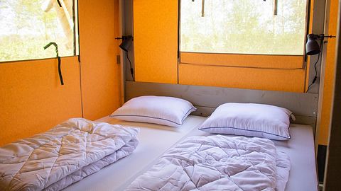 Geräumiges Zelt mit sanitären Anlagen in Strandnähe - 5
