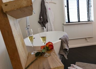 Chalet de bien-être avec bain à remous et sauna (6p) - 13
