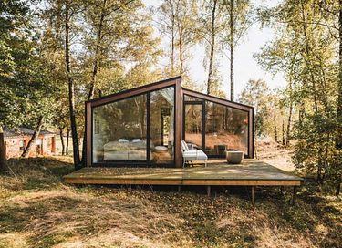 Luxe cabin op de top van een heuvel - 5