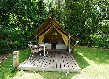 Glamping tent for 2 on the Veluwe