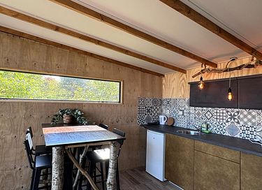 Boomhut met prachtig uitzicht in Drenthe - 2