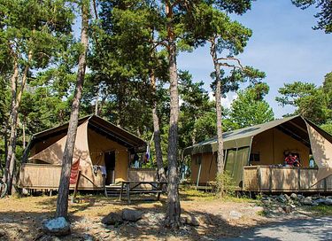 Glamping-Zelt mit Blick auf den Fluss (5p) - 5