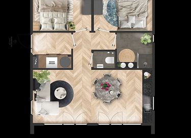 Quietly located chalet with covered porch - 10