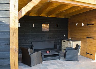 Leuke lodge met jacuzzi en sauna - 5