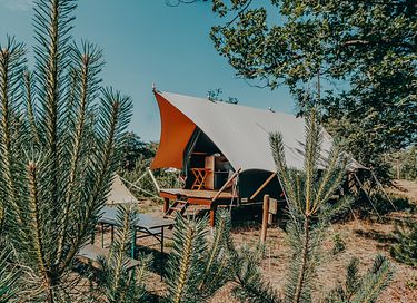 Luxe tent voor 4 pers. op bijzondere locatie - 12
