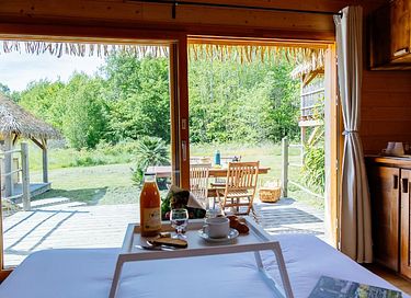 Wunderschöne Hütte mit eigenem Whirlpool  - 8