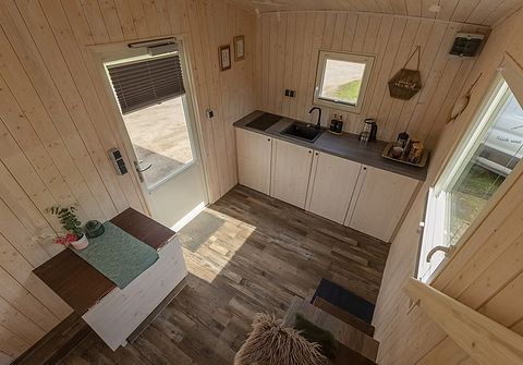 Charmante glamping-wagen in het groen - 5
