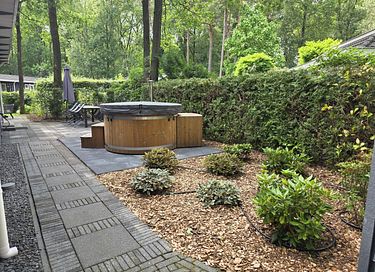 Familiehytte med privat spabad i Drenthe - 2
