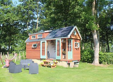 Knus tiny house voor 2 personen 