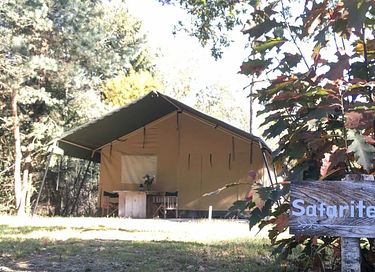 Romantische safaritent (2p) met ligbad - 3