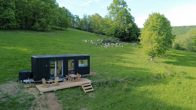 Tiny house w/ view on the Pyrenean mountain  - 1