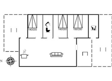 Moderne indrettet feriehus i naturen - 27