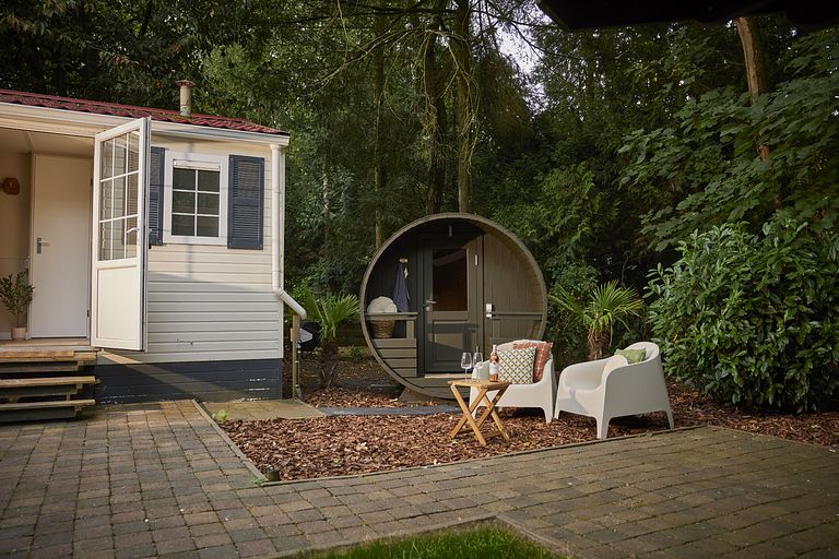Detached chalet with a private sauna near Putten - 1