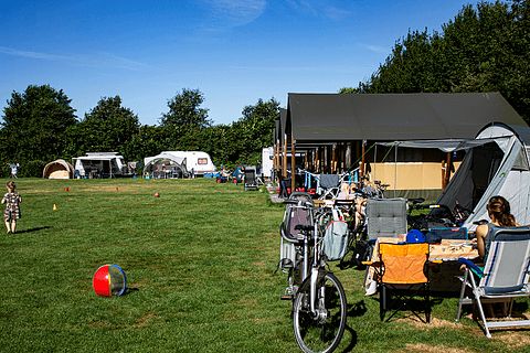 Safaritent op gezellige camping in Drenthe - 2